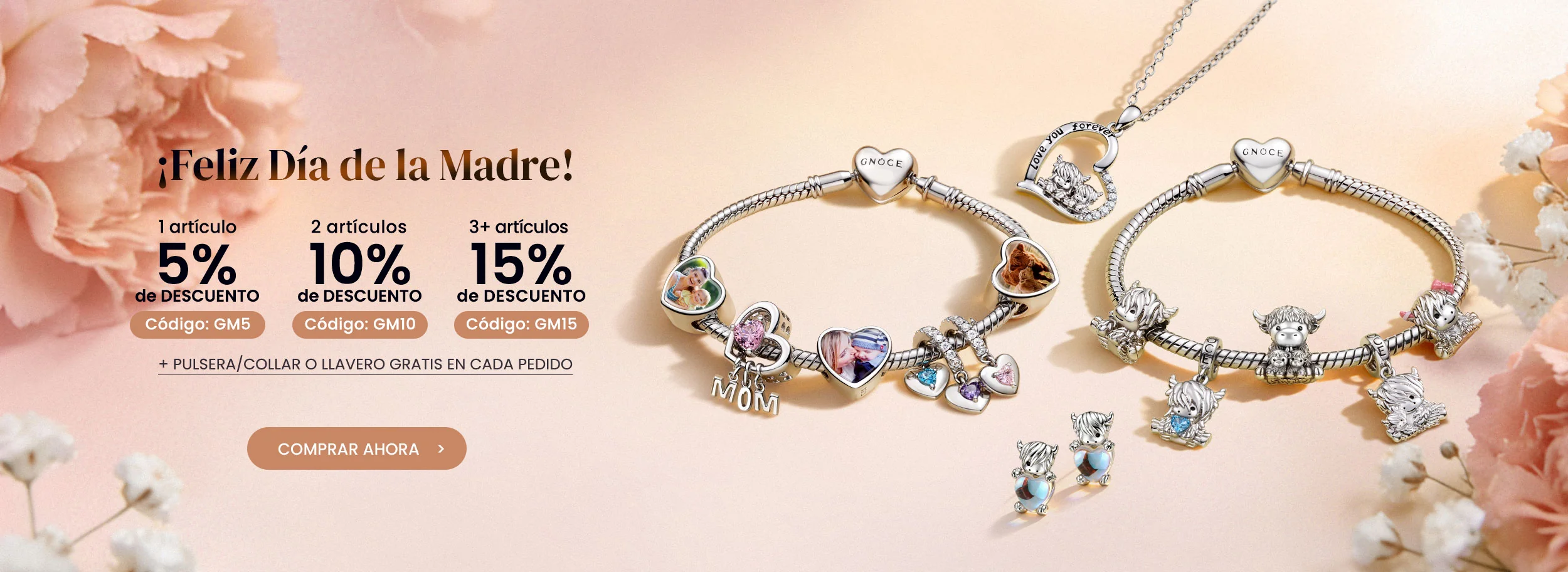 Brilla con Charms Personalizados